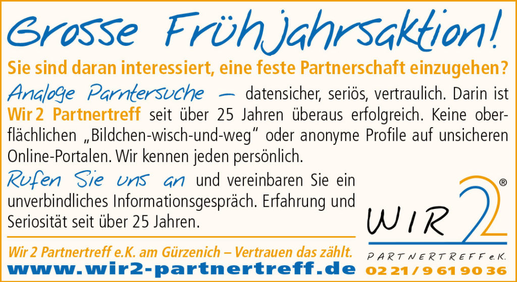 Wir2 partnervermittlung koln